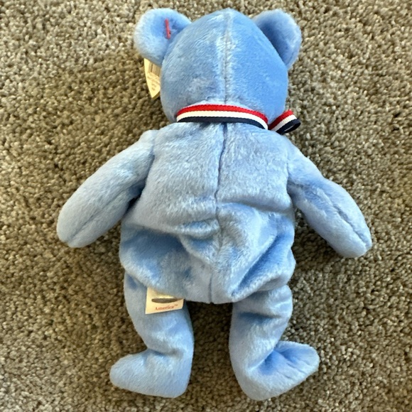 2001 First Edition America Ty Beanie Baby Bear - Picture 2 of 6